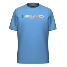 Camiseta Head Rainbow Azul Airforce