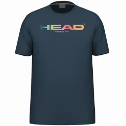 Head Rainbow Navy Blue T-Shirt