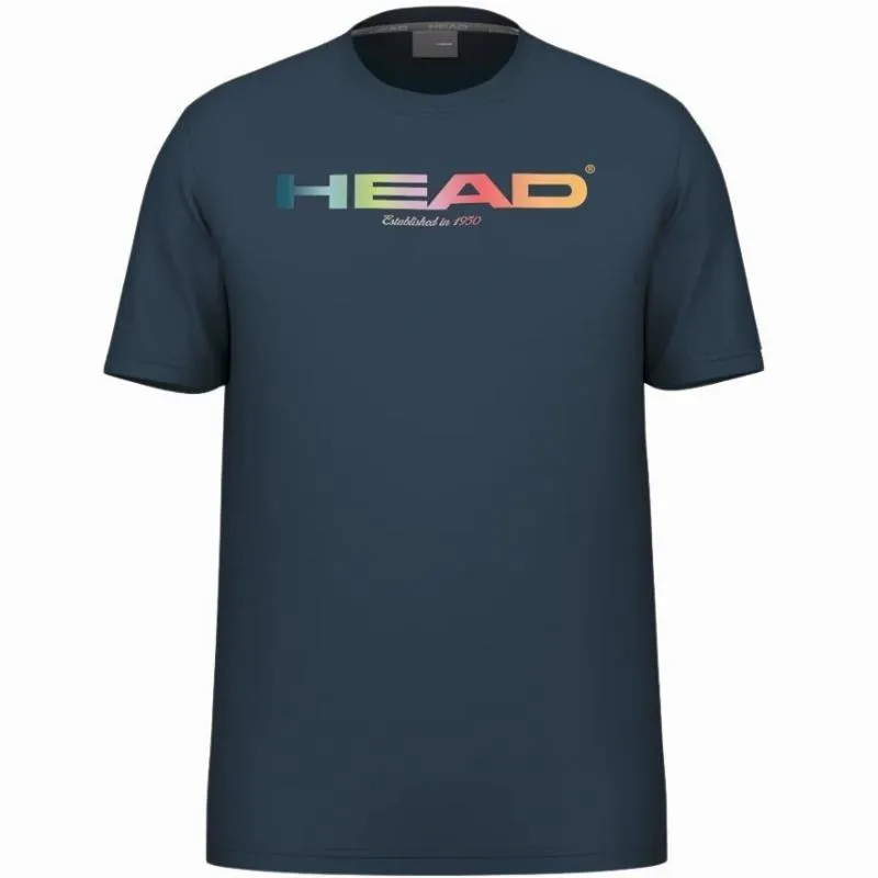 Head Rainbow Navy Blue T-Shirt