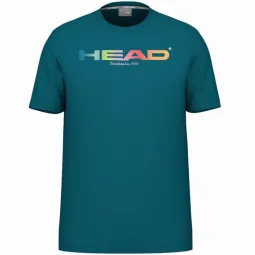 Head Rainbow Teal Blue T-Shirt