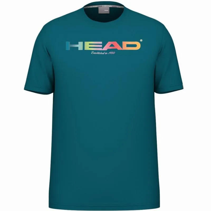 Head Rainbow Teal Blue T-Shirt