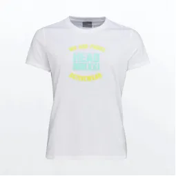 Women's White Head Skip T-Shirt