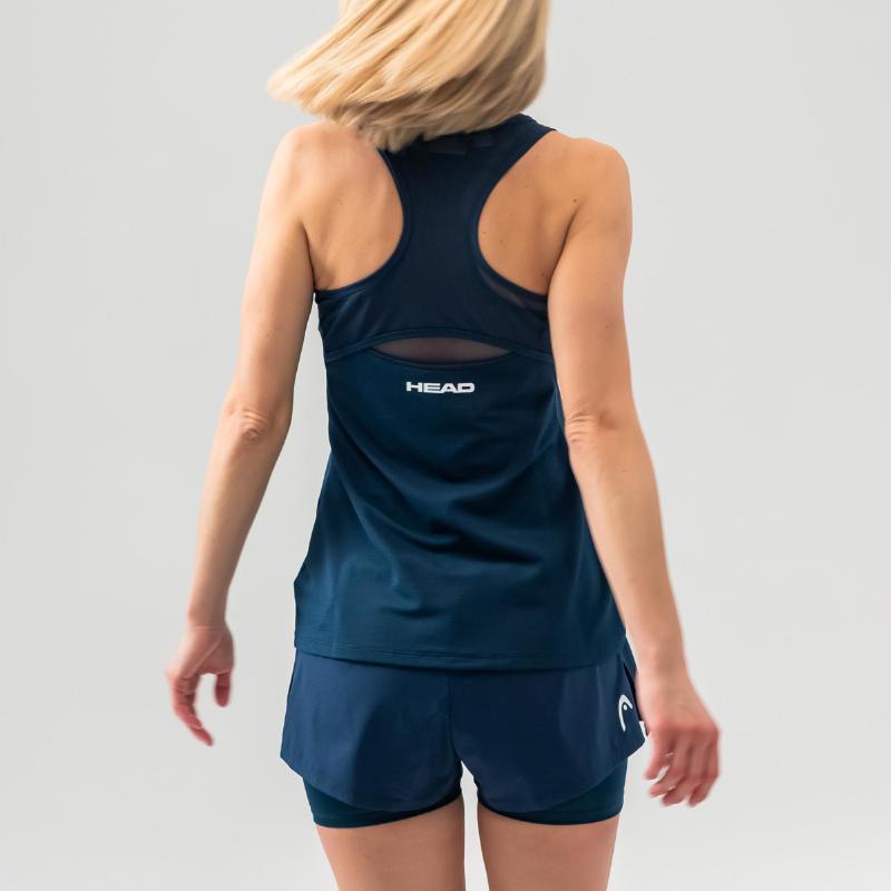 Camiseta Head Spirit Azul Oscuro - Barata Oferta Outlet