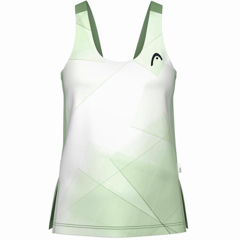 Head Spirit Green Print Women''s T-Shirt