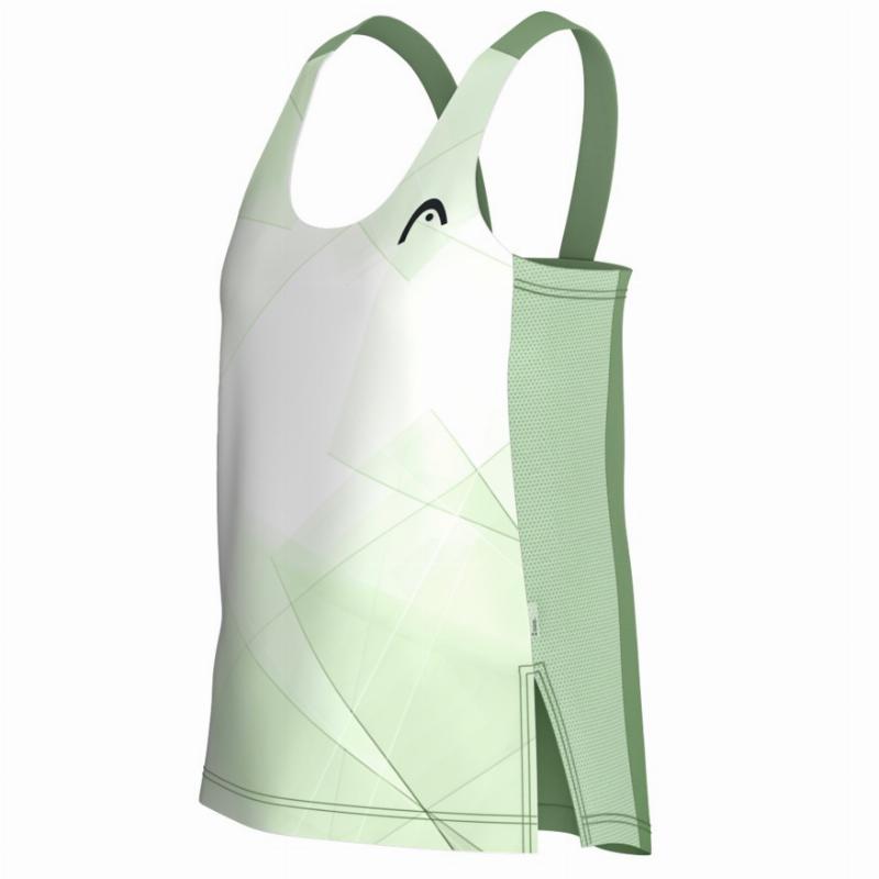 Head Spirit Green Print Women''s T-Shirt