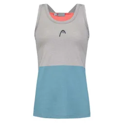 Head Tech Top T-Shirt Blu Elettrico Donna