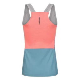 Head Tech Top T-Shirt Blu Elettrico Donna