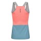 Camiseta Head Tech Top Gris Azul Electrico Mujer - Barata Oferta Outlet