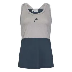 Head Tech Top Navy Grey T-Shirt Women