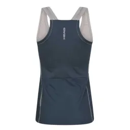 Head Tech Top Navy Grey T-Shirt Women