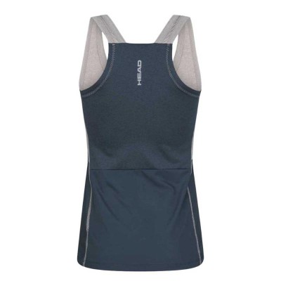 Head Tech Top Navy Grey T-Shirt Women