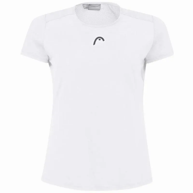 Women''''s Head Tie Break White T-Shirt