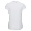 Camiseta Head Tie- Break Print Blanco Mujer
