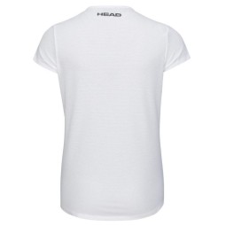 Head Tie- Break Print White Women''s T-Shirt
