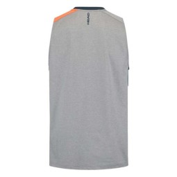 Head Top Grey Orange T-shirt