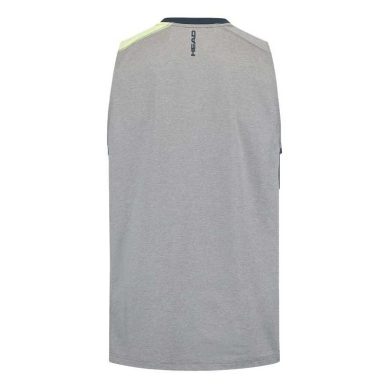 Camiseta Head Top Gris Verde Pastel - Barata Oferta Outlet