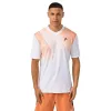 Camiseta Head Topspin Naranja Print
