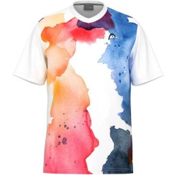 Camiseta Head Tospin Azul Royal Print