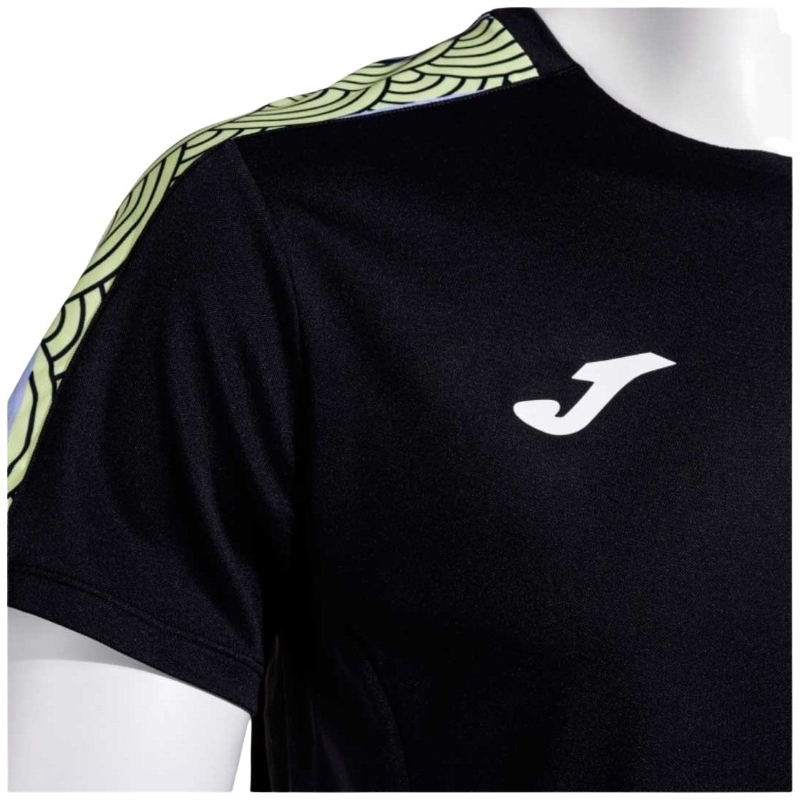 Joma Challenge Black Multicolor T-Shirt
