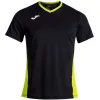 Joma Court Black Green T-Shirt