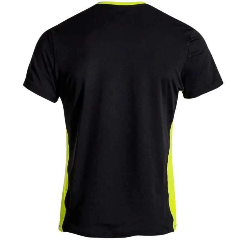 Joma Court Black Green T-Shirt