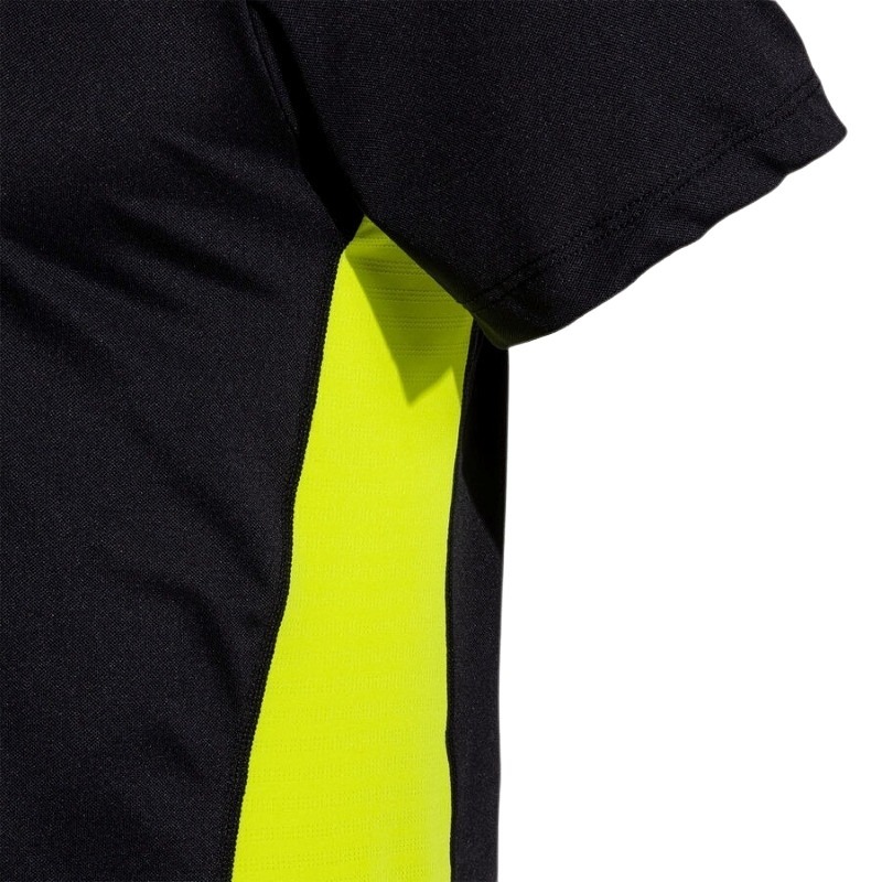 Joma Court Black Green T-Shirt