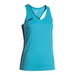 Joma Olimpiada Turquoise Navy Blue Women's T-Shirt