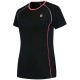 Camiseta Kswiss Hypercourt Crew 4 Negro Mujer