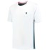 Kswiss Hypercourt Mix Melange Crew T-Shirt White Petrol Green