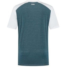 Kswiss Hypercourt Mix Melange Crew T-Shirt White Petrol Green