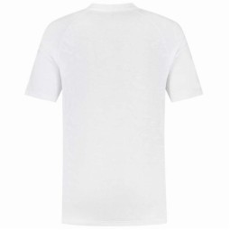 Camiseta Kswiss Hypercourt Print Crew 4 Blanco
