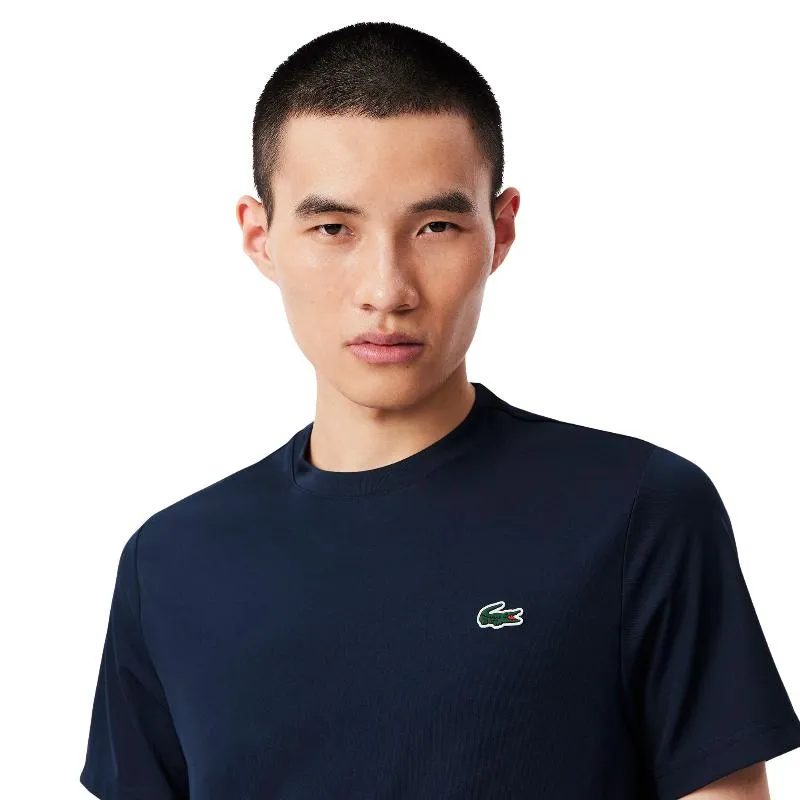 Camiseta Lacoste Leichtes Stretch Azul Marino