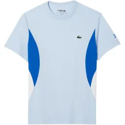 Camiseta Lacoste, Novak Djokovic, Azul Claro