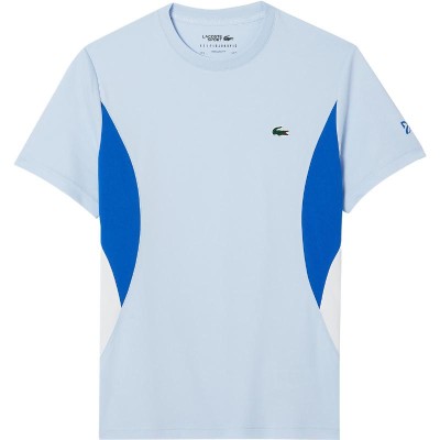 Camiseta Lacoste Novak Djokovic Azul Claro