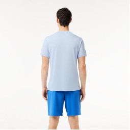 Camiseta Lacoste Novak Djokovic Azul Claro