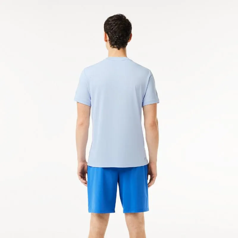 Camiseta Lacoste Novak Djokovic Azul Claro