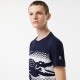 Camiseta Lacoste Novak Djokovic Azul Marino - Barata Oferta Outlet