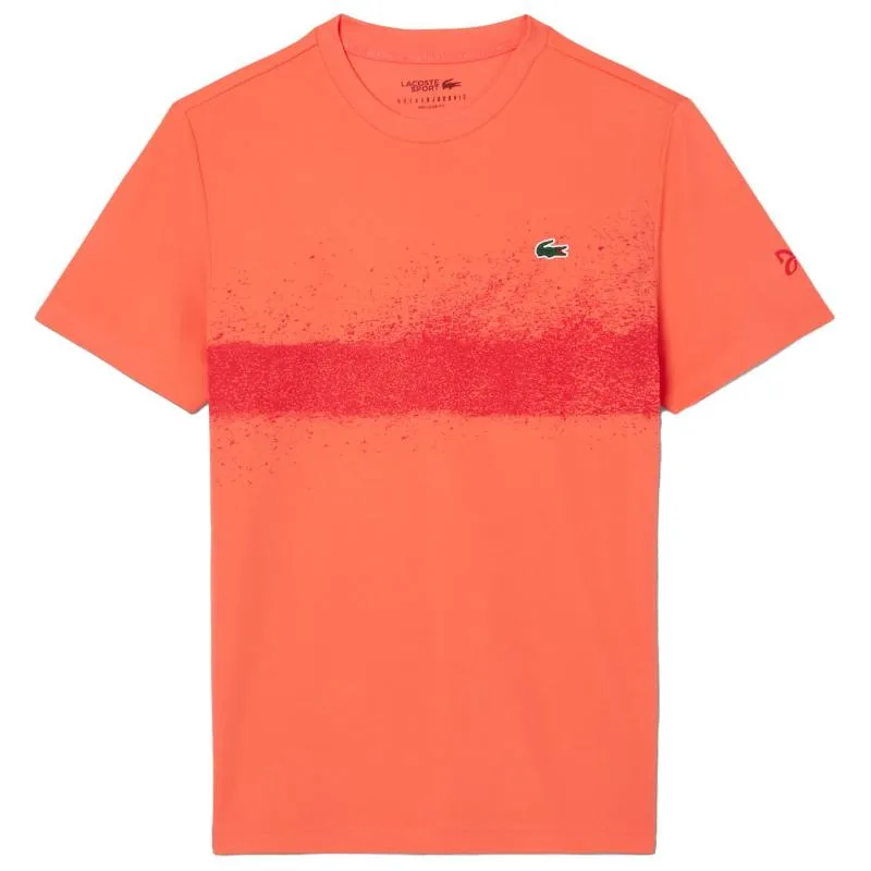 Lacoste Novak Djokovic T-Shirt Orange Red