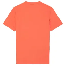 T-Shirt Lacoste Novak Djokovic Orange Rouge