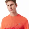 Lacoste Novak Djokovic T-Shirt Orange Red