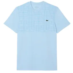 Lacoste Novak Djokovic Ultra Dry Pastel Blue T-Shirt