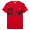 Lacoste Novak Djokovic Ultra Dry T-Shirt Burgundy Red