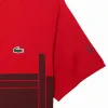 Lacoste Novak Djokovic Ultra Dry T-Shirt Burgundy Red