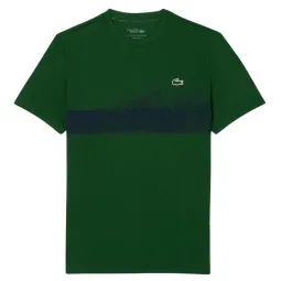 Lacoste Novak Djokovic Green Navy Blue T-Shirt