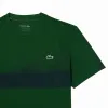 Lacoste Novak Djokovic Green Navy Blue T-Shirt