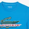 T-shirt Lacoste Sport Algodon Ecologico Blue