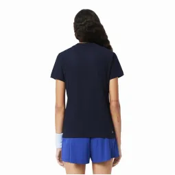 Lacoste Sport Navy Blue Women's T-Shirt