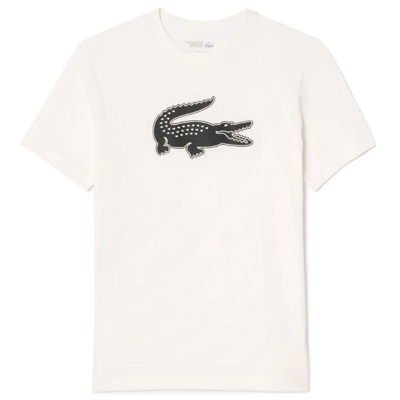 Lacoste Sport T-Shirt White Black