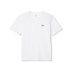 Camiseta Lacoste Sport Bordado Blanco Logo Verde - Barata Oferta Outlet
