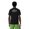 Lacoste Sport Graphic Black Green T-Shirt